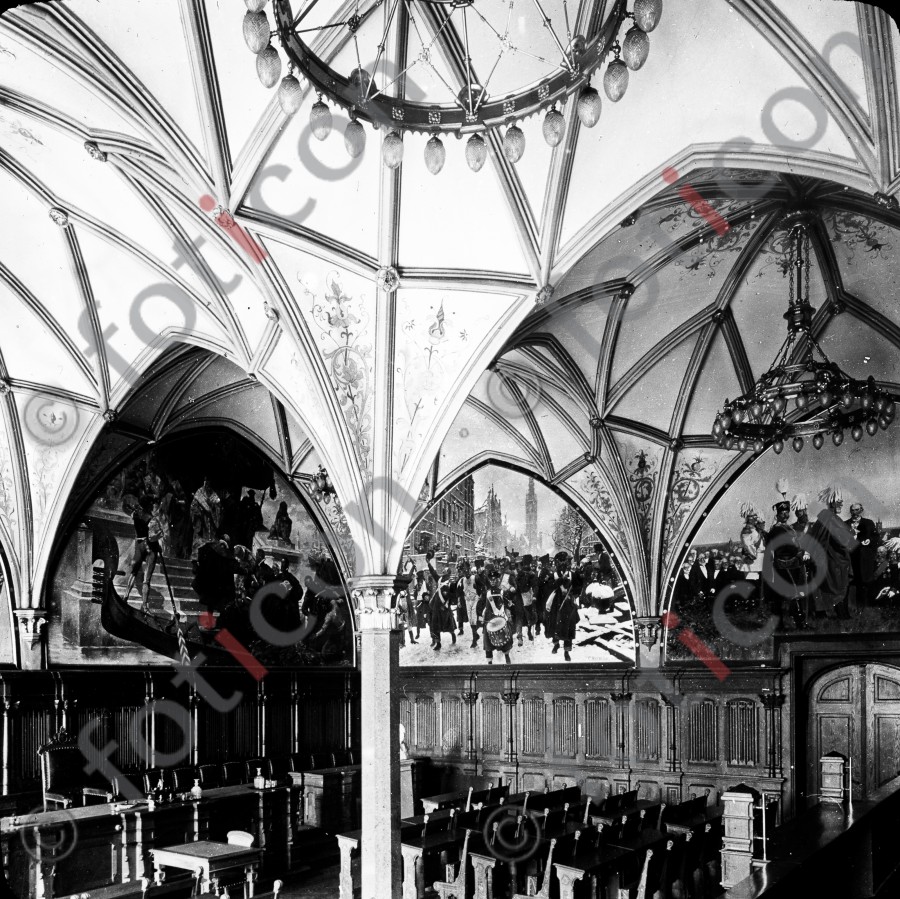 Großer Wettsaal | Great Bet Hall - Foto foticon-600-simon-danzig-012-sw.jpg | foticon.de - Bilddatenbank für Motive aus Geschichte und Kultur
